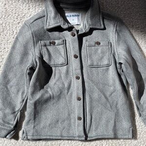 Old Navy Herringbone Kids Blazer - Gray